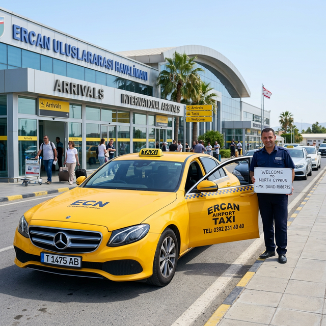 Girne Taksi Havalimanı Transfer Hizmeti - Ercan Havalimanı
